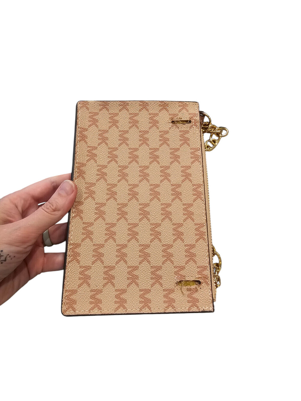 Michael Kors Pull Chain Belt Bag Blush Pink *Missing Strap* - Picture 3 of 5